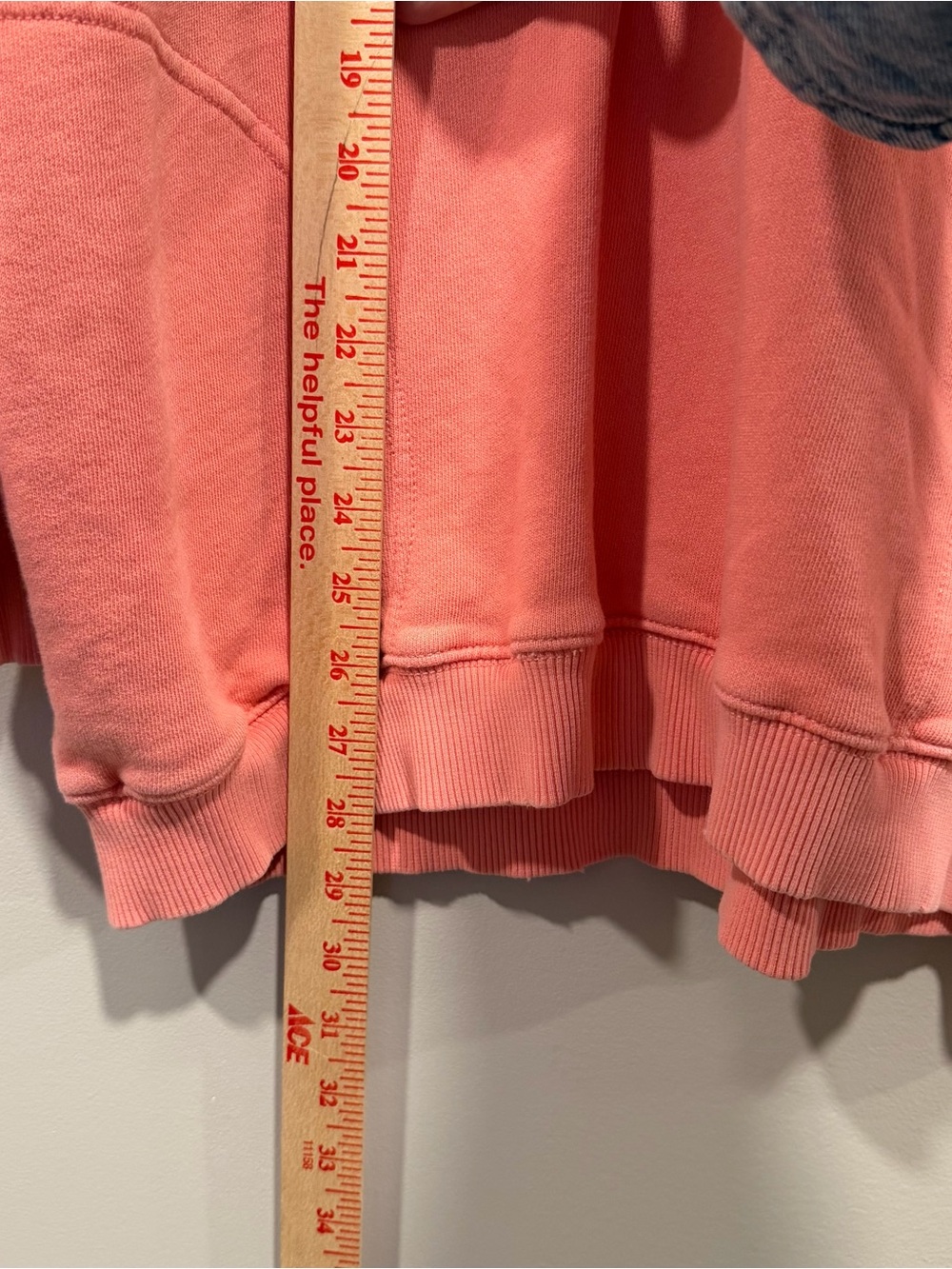 aerie Coral V-Neck Pullover Sweater size small - Picture 8 of 8
